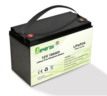 LiFePO4自動取り替え50Aのリチウム鉄の隣酸塩電池12V 100Ah