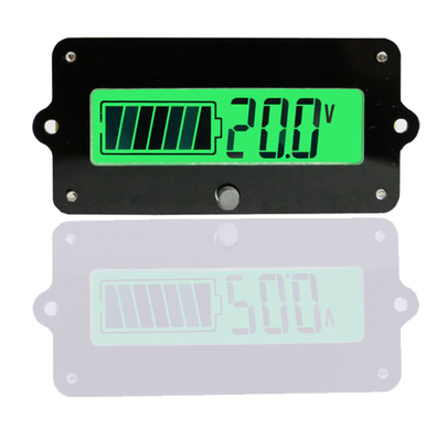 Lifepo4 SOCの電量計の表示器電池8-80Volt 50A