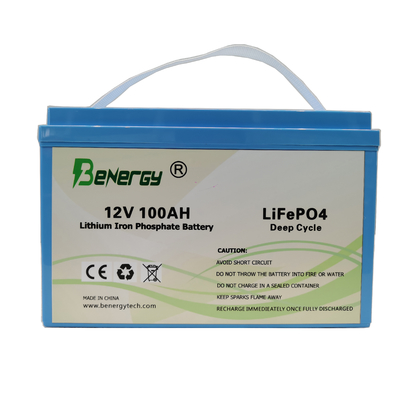 Lifepo4太陽電池12vの再充電可能なリチウム電池のパック12V 100AH